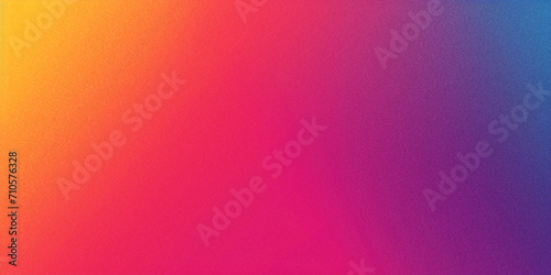 orange pink purple blue and yellow gradient abstract grainy background wallpaper texture with noise web banner design header photo
