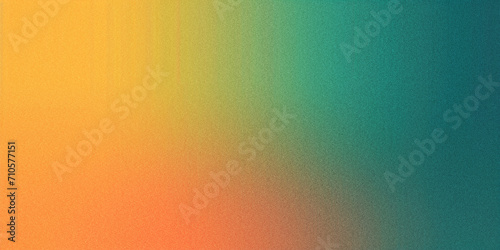 green orange yellow gradient abstract grainy background wallpaper texture with noise web banner design header photo