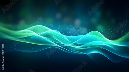 Modern digital abstract 3D background, abstract lines background © jiejie