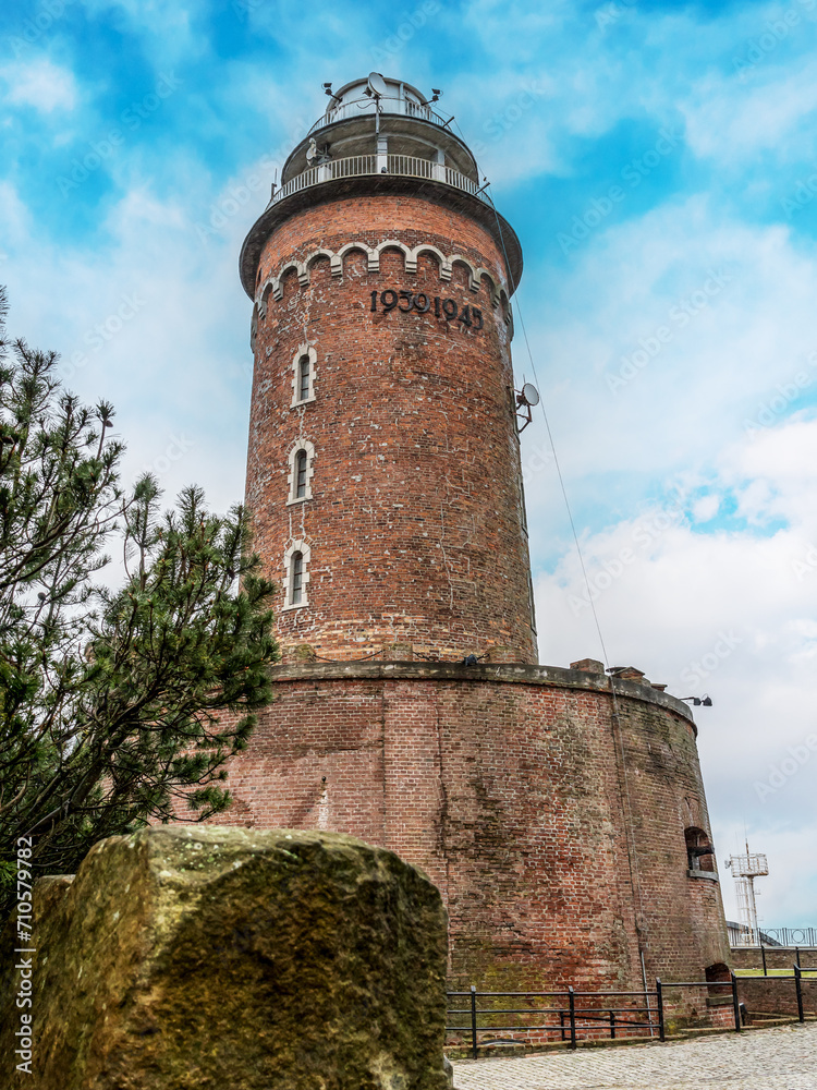 Historical Lighthouse in Kolobrzeg, Poland