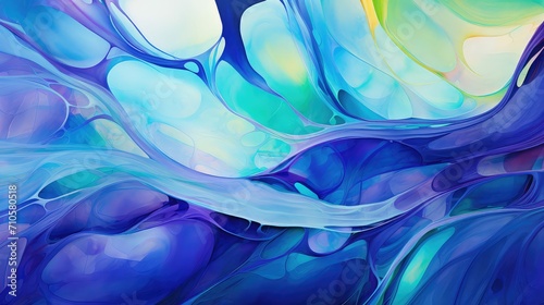 vibrant abstract organic background illustration fluid natural, flowing shapes, composition movement vibrant abstract organic background