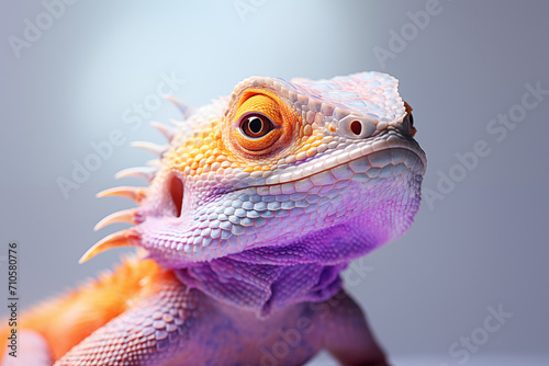 Close up of iguana
