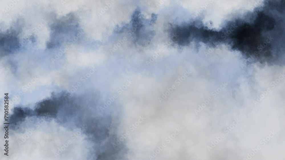 Seamless looped realistic 3D clouds vfx overlay in HQ 4K Apple ProRes resolution. Seamless looped realistic 3D clouds vfx overlay in HQ 4K Apple ProRes resolution.