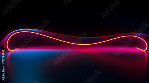 Modern digital abstract 3D background, abstract lines background