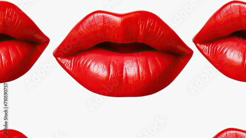 sexy red pucker mouth lips kiss   Valentin s day 