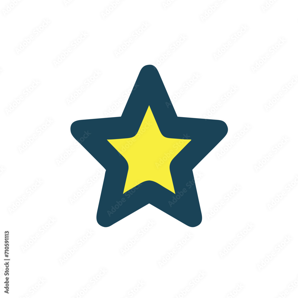 gold star on white gold star on white