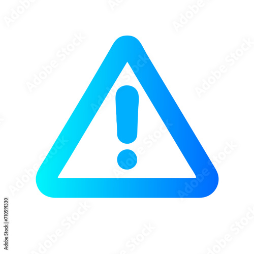 blue exclamation mark