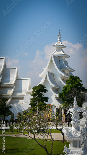 White temple, buddhist temple