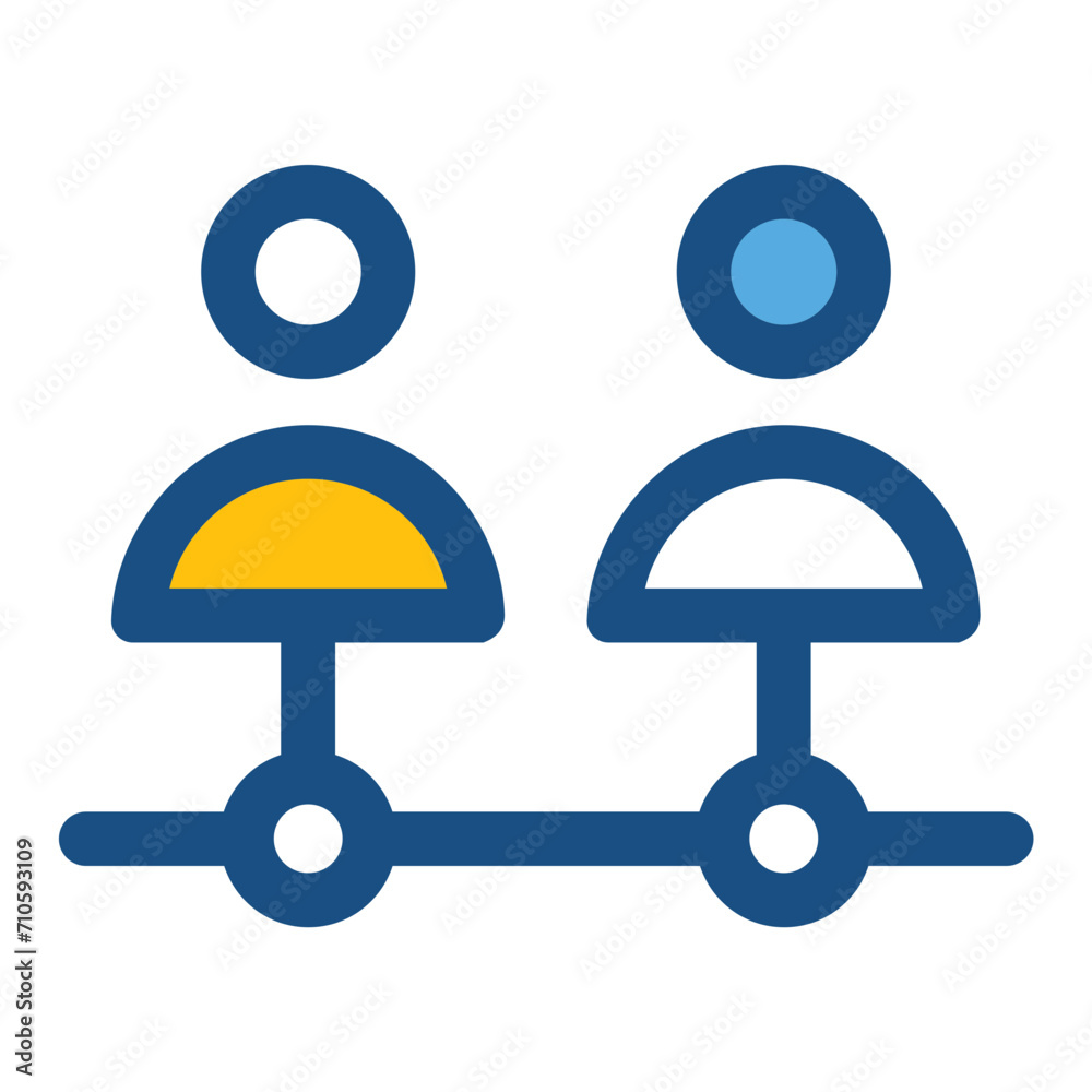 Social Network Vector Icon