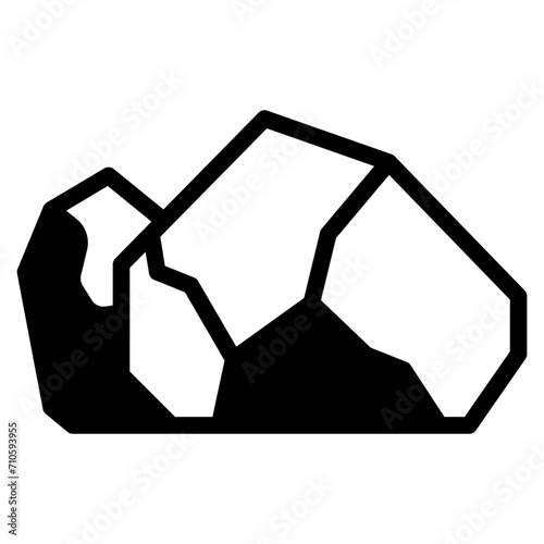 stone, rock icon