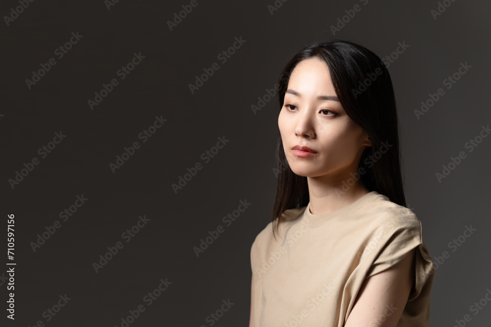 若い女性のビューティーイメージ