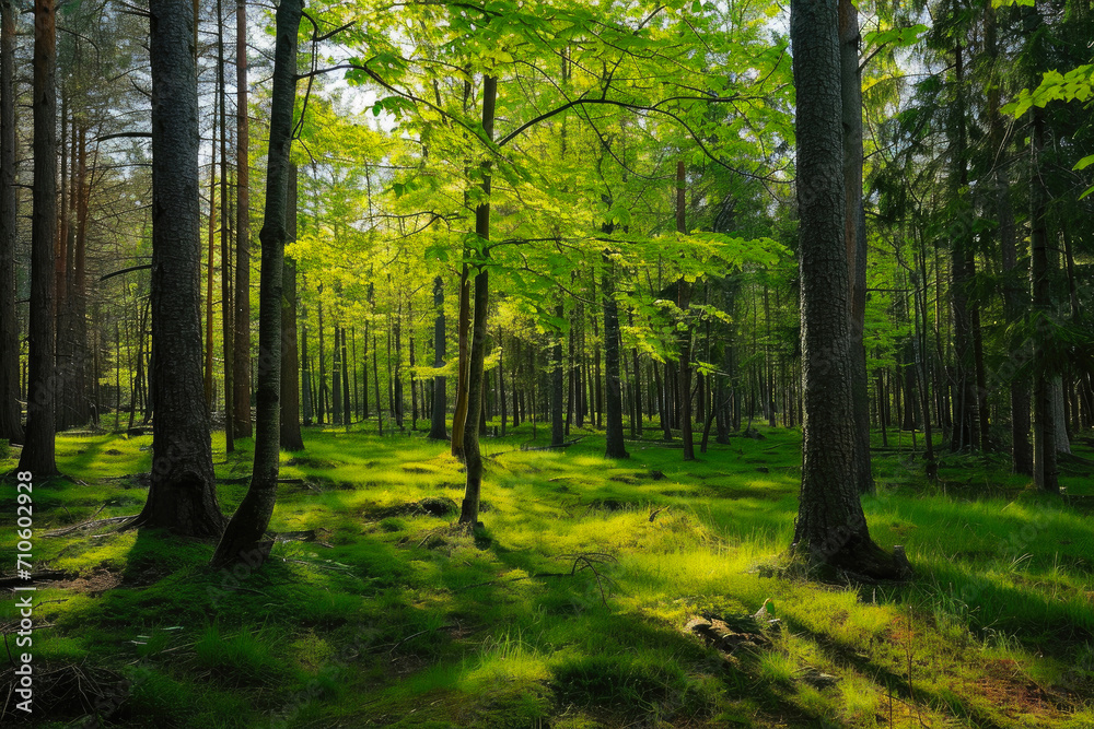 Obraz premium Enchanting Woodlands on International Forest Day