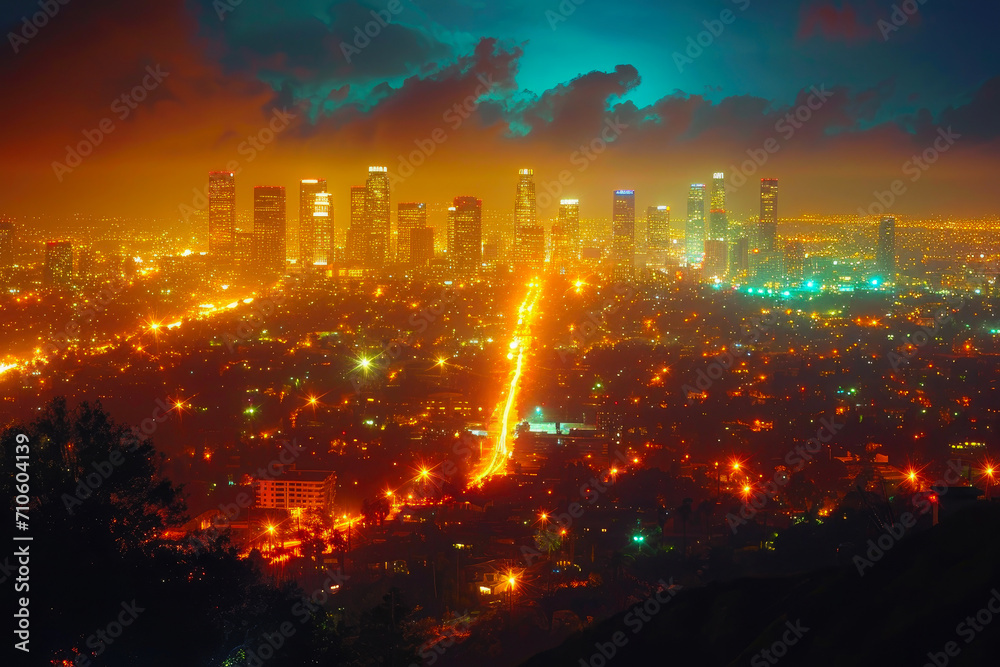 Los Angeles Twilight: Skyline Splendor