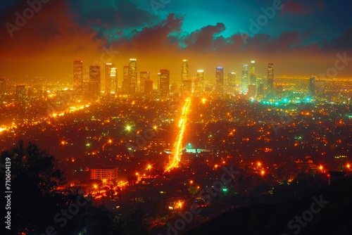 Los Angeles Twilight: Skyline Splendor