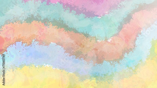 Abstract colored watercolor for background and wallpaper.  © YB14
