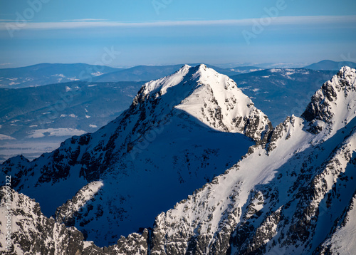 Rysy z lotu ptaka Tatry photo