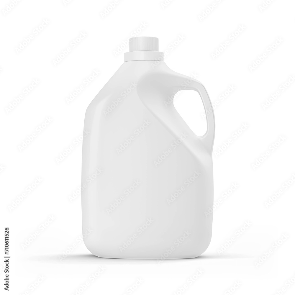 Plastic Detergent Bottle on white background Plastic Detergent Bottle on white background