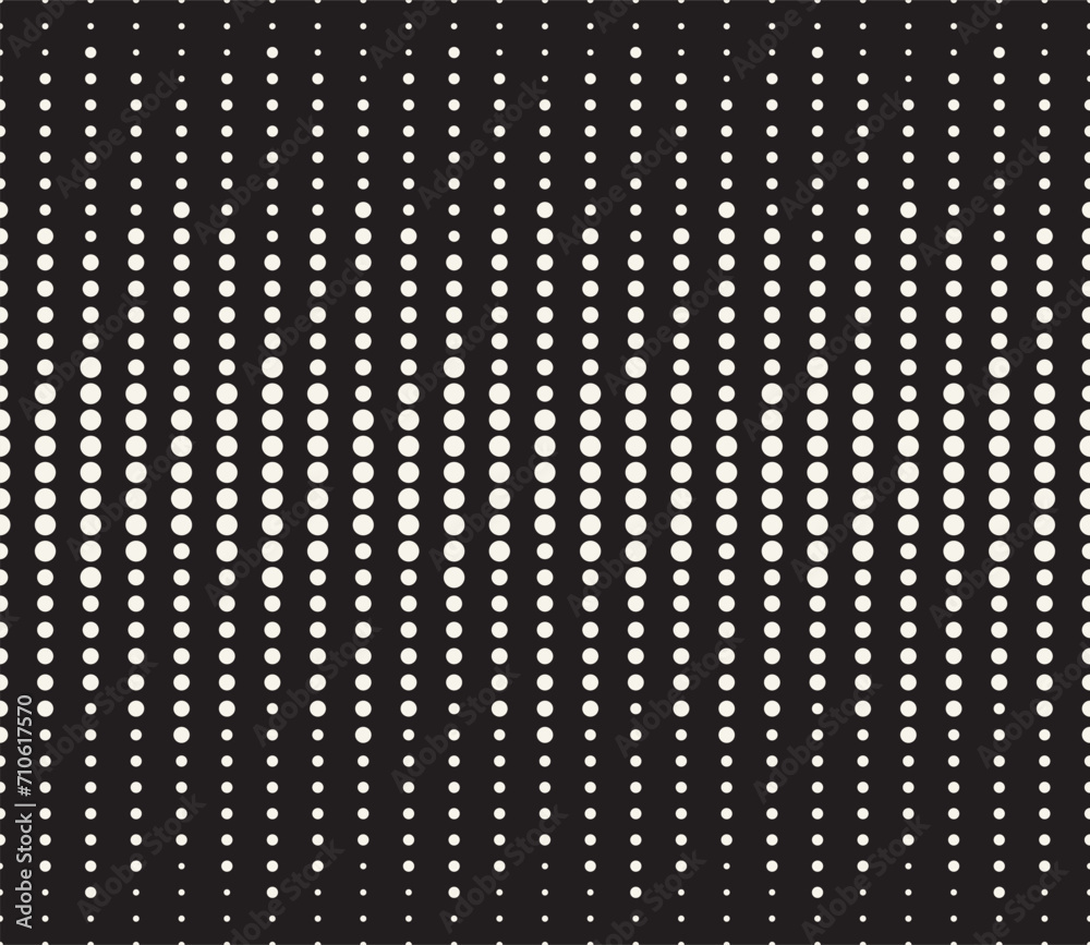 Vector seamless pattern. Repeating geometric elements. Stylish monochrome background design.
