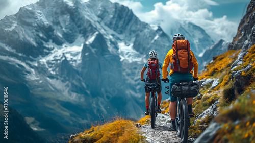 Cycle Tourism on the mountain