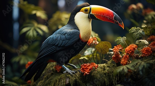 toucan in the jungle © faiz