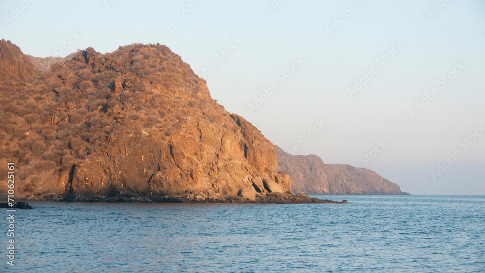 Litoral rocoso en la costa de Murcia