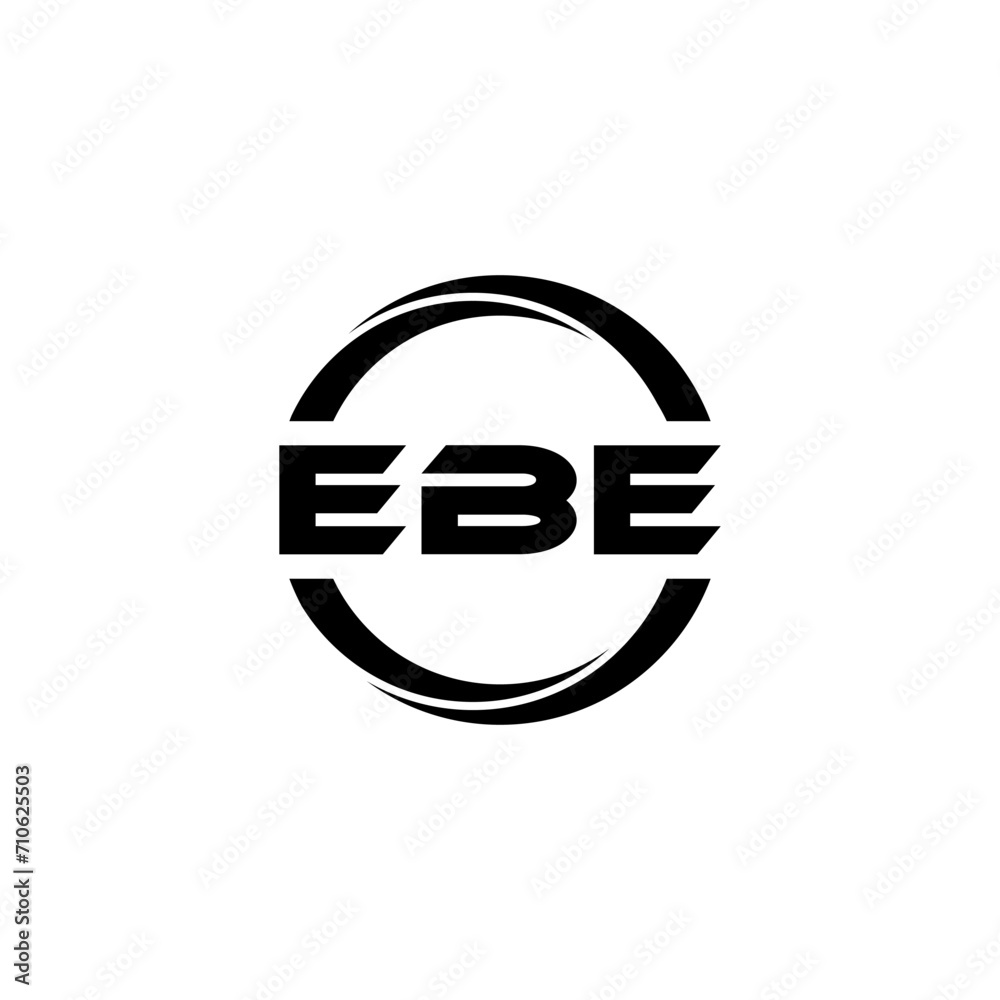 EBE letter logo design with white background in illustrator, cube logo, vector logo, modern alphabet font overlap style. calligraphy designs for logo, Poster, Invitation, etc. EBE letter logo design with white background in illustrator, cube logo, vector logo, modern alphabet font overlap style. calligraphy designs for logo, Poster, Invitation, etc.
