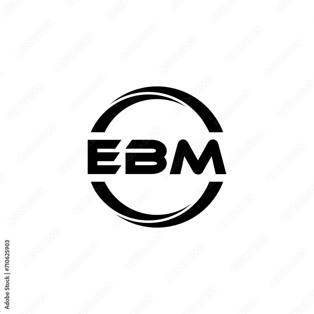 EBM letter logo design with white background in illustrator, cube logo, vector logo, modern alphabet font overlap style. calligraphy designs for logo, Poster, Invitation, etc. EBM letter logo design with white background in illustrator, cube logo, vector logo, modern alphabet font overlap style. calligraphy designs for logo, Poster, Invitation, etc.