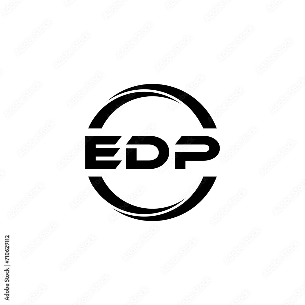 EDP letter logo design with white background in illustrator, cube logo, vector logo, modern alphabet font overlap style. calligraphy designs for logo, Poster, Invitation, etc. EDP letter logo design with white background in illustrator, cube logo, vector logo, modern alphabet font overlap style. calligraphy designs for logo, Poster, Invitation, etc.
