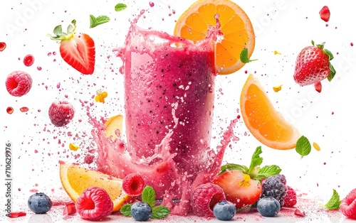 Healthy lifestyle. Smoothie...