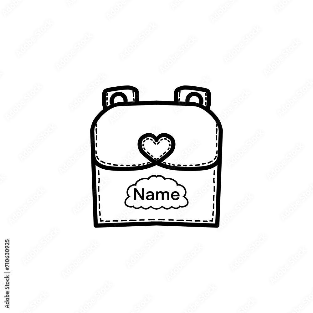 Bag Sticker Bag Sticker