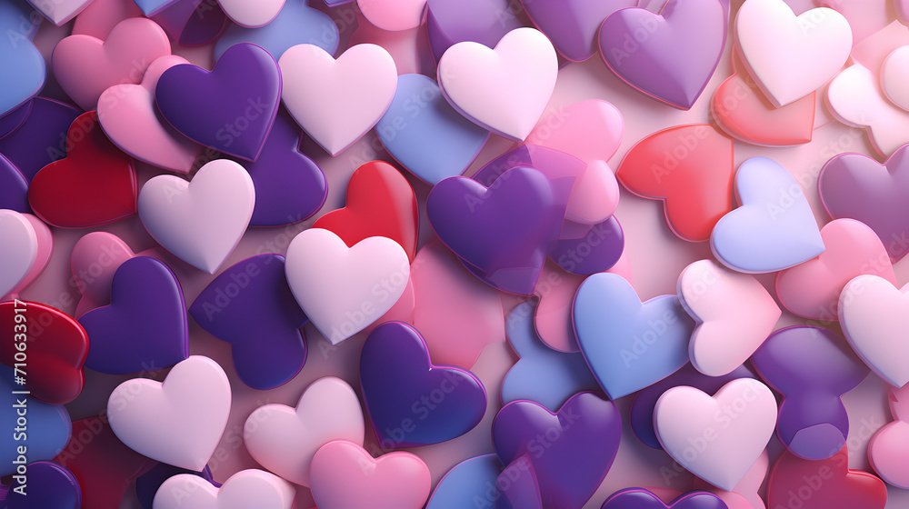 A Multicolored Heart Background for Vibrant Valentine's Day Wallpaper,,
Dive into the Spectrum of Love with a Multicolored Heart Wallpaper