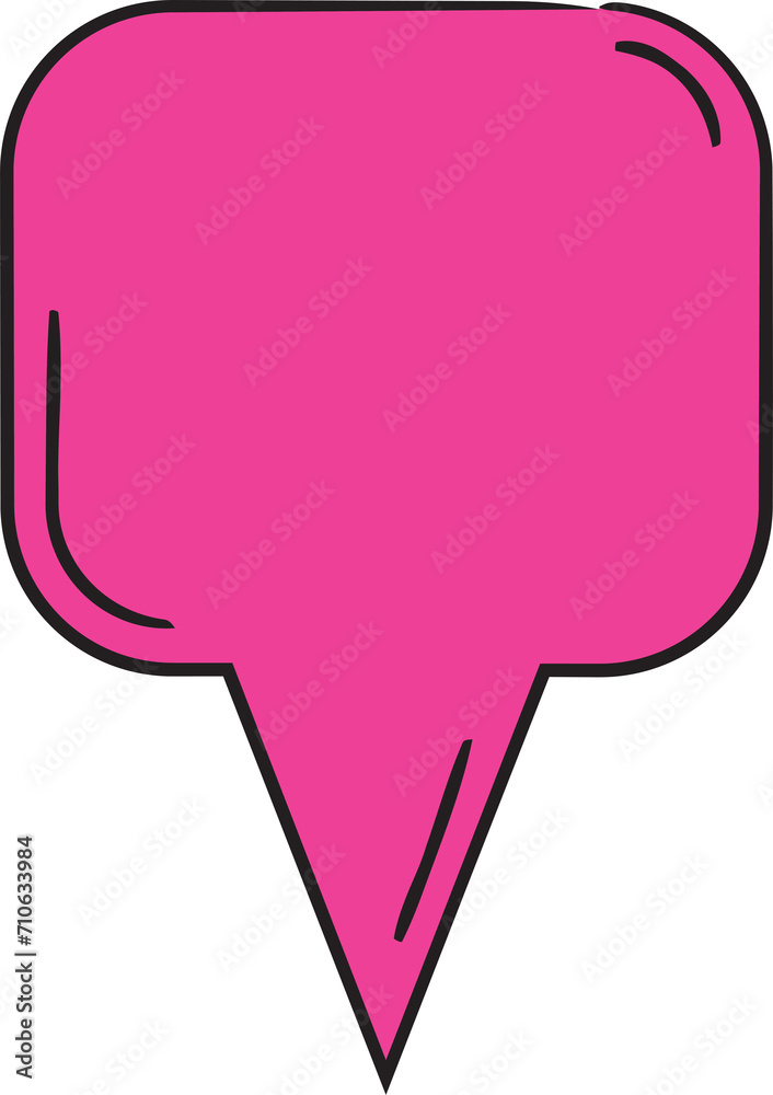 Comic Speech Bubble Illustration
Comic Speech Bubble Illustration
