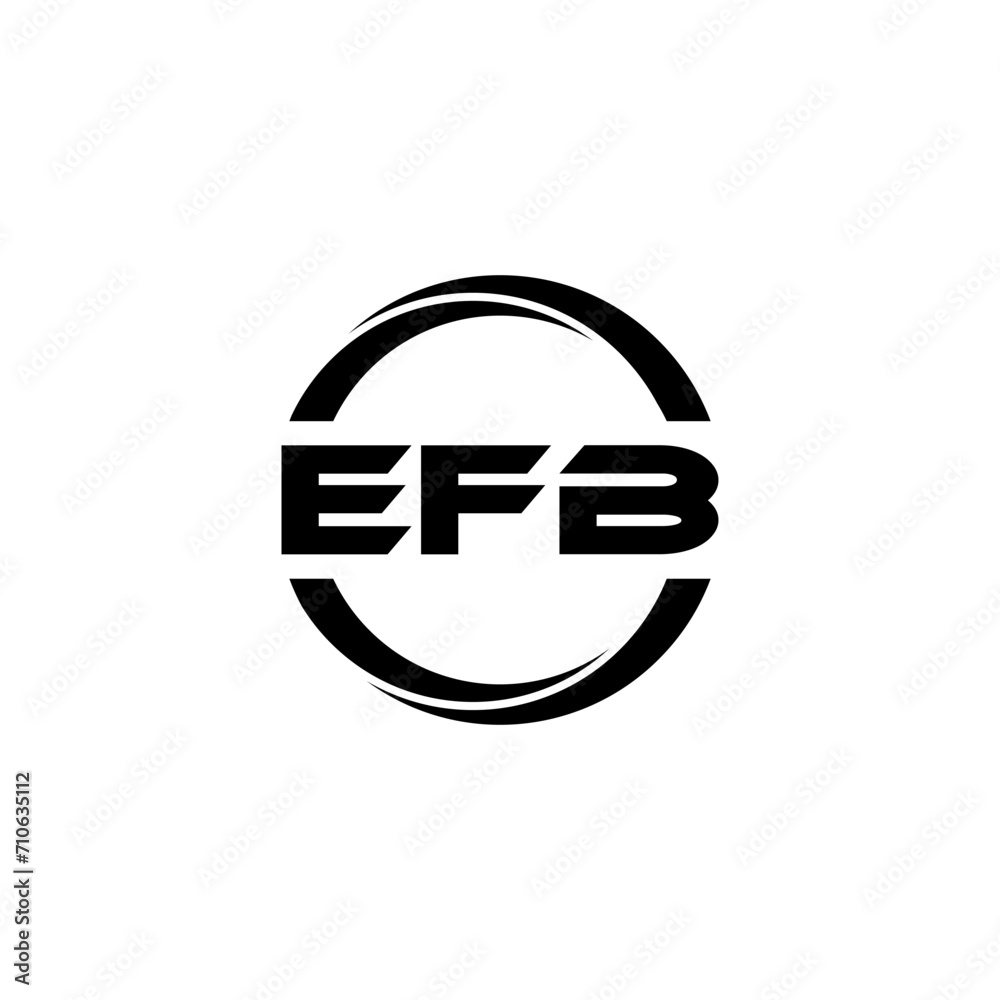 EFB letter logo design with white background in illustrator, cube logo, vector logo, modern alphabet font overlap style. calligraphy designs for logo, Poster, Invitation, etc. EFB letter logo design with white background in illustrator, cube logo, vector logo, modern alphabet font overlap style. calligraphy designs for logo, Poster, Invitation, etc.