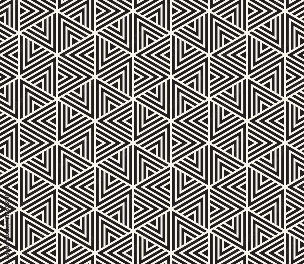 Vector seamless pattern. Repeating geometric elements. Stylish monochrome background design. Vector seamless pattern. Repeating geometric elements. Stylish monochrome background design.