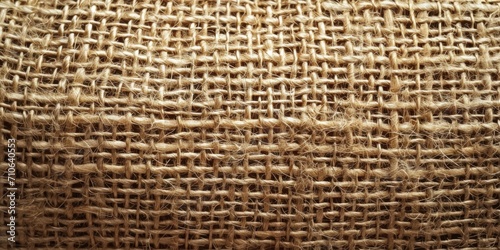 A detailed close-up view of a piece of burlock fabric. This versatile textile can be used for various purposes