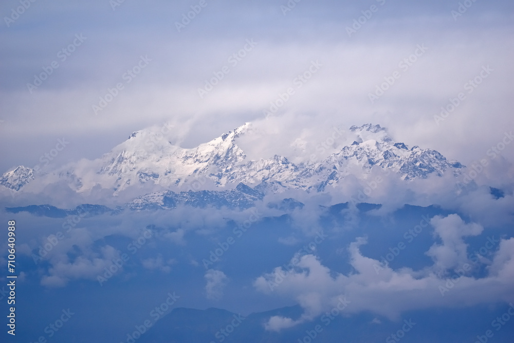 Fototapeta premium snow covered mountains