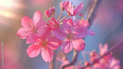 A close-up view of a bunch of pink flowers. This image can be used to add a touch of color and beauty to various projects