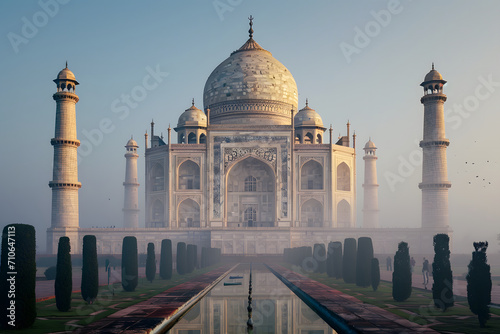 Taj Mahal: Zeitlose Eleganz in marmorierter Pracht