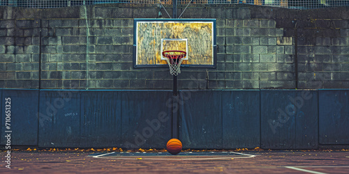 ストリートバスケ背景素材02 photo