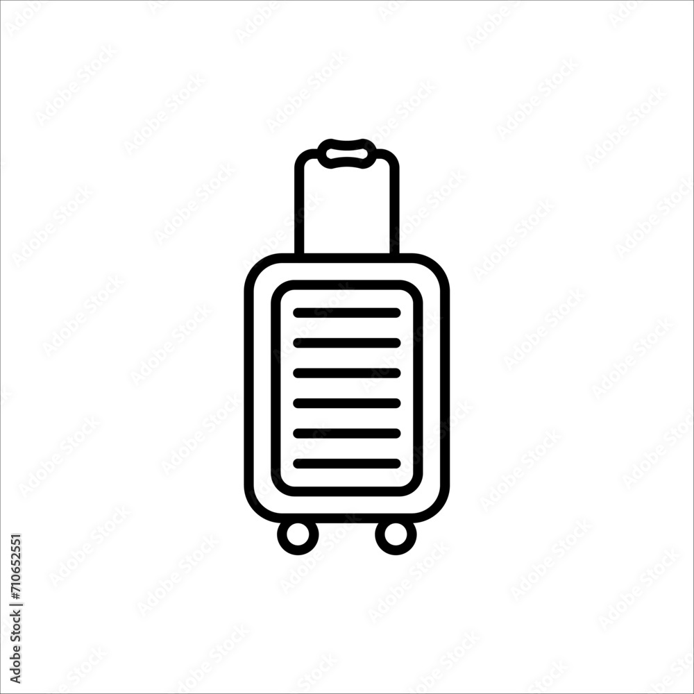 Suitcase icon. for web design isolated on white background. Suitcase icon. for web design isolated on white background.
