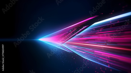 Modern digital abstract 3D background, abstract lines background