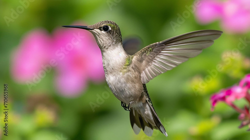 hummingbird in flight © Shahista