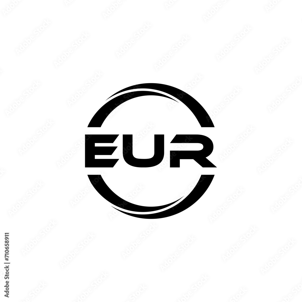 EUR letter logo design with white background in illustrator, cube logo, vector logo, modern alphabet font overlap style. calligraphy designs for logo, Poster, Invitation, etc. EUR letter logo design with white background in illustrator, cube logo, vector logo, modern alphabet font overlap style. calligraphy designs for logo, Poster, Invitation, etc.