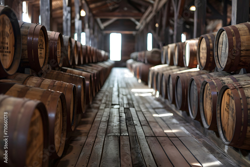 Whiskyzauber: Fässer und Reifeprozess in der traditionellen Destillerie