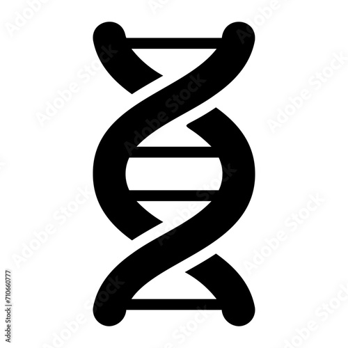 dna glyph icon