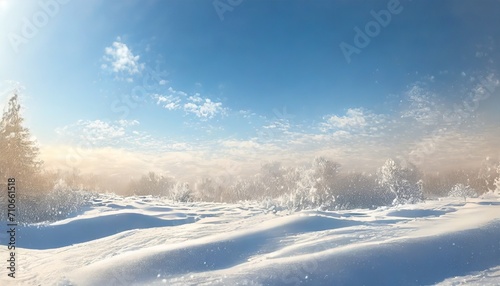 soft snow background illustration