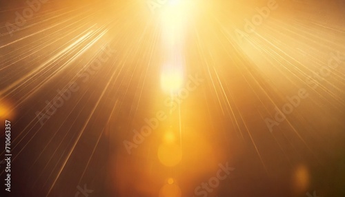 blur light overlay lens flare rays defocused glare old film flash leak bokeh golden orange color illustration