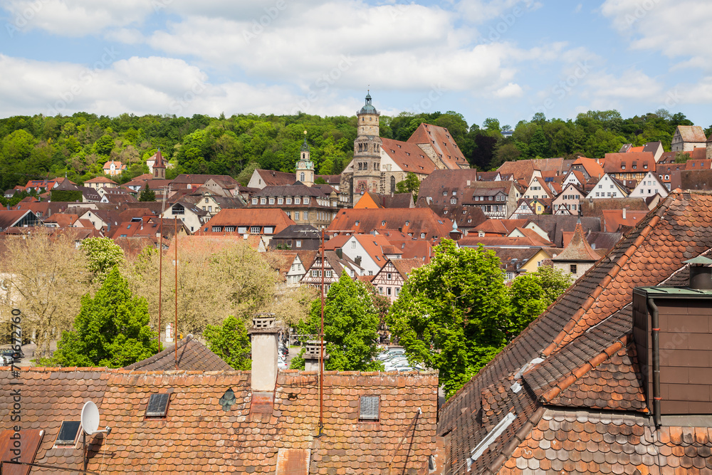 Schwaebisch Hall is one of the most beautiful medieval towns in Germany. Schwaebisch Hall is one of the most beautiful medieval towns in Germany.