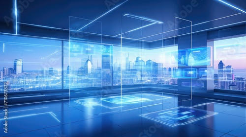 digital futuristic internet background illustration virtual artificial, intelligence automation, cyber network digital futuristic internet background © vectorwin