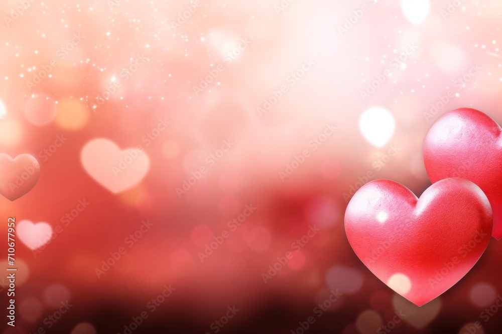 Valentine's Day Romantic Hearts background